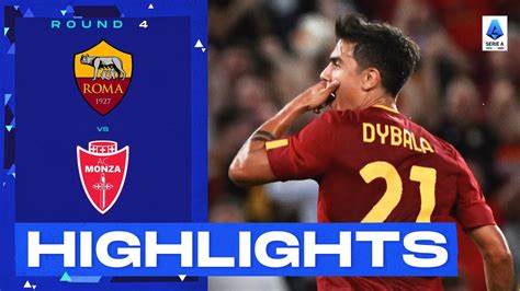 Roma-Monza 3-0 | Dybala show at the Olimpico Stadium: Goals ...