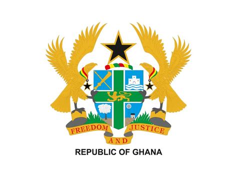 Ghana Crest Logo PNG vector in SVG, PDF, AI, CDR format