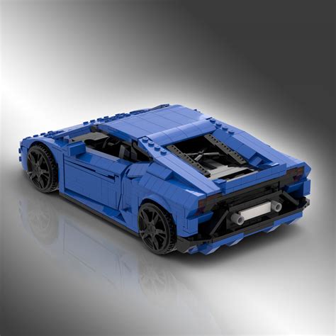 LEGO® custom instructions Lamborghini Huracán Evo RWD 2020