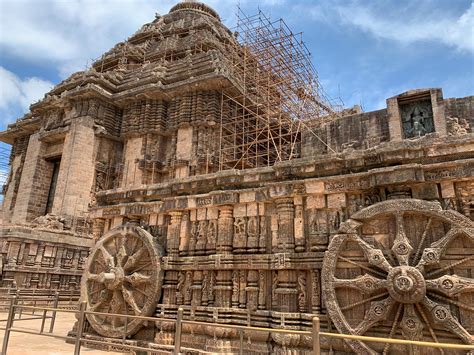 Free stock photo of konark sun temple