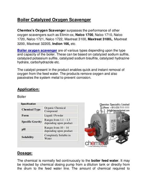 Boiler catalyzed oxygen scavenger