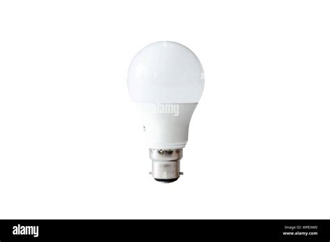 An energy-saving traditionally-shaped LED light bulb with bayonet ...