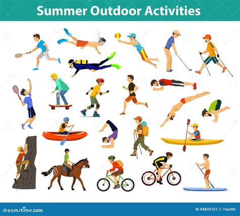 Outdoor Sports Stock Illustrations – 44,704 Outdoor Sports Stock ...