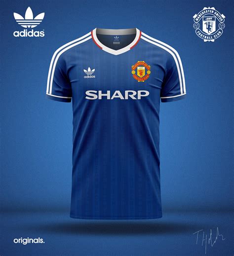 Manchester United x Adidas Originals Retro Away Kit Concept : r ...