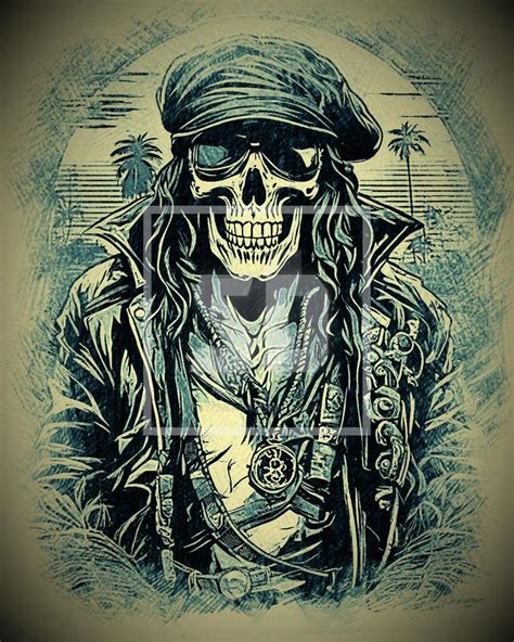 Pirate Skull Skeleton Flag Skull Bones And Crossbo by sytacdesign on ...