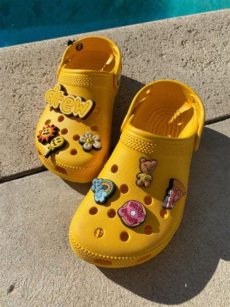 Crocs x Justin Bieber Drew House Classic Clog (YELLOW) - 7749hk