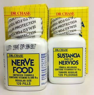 Dr. Chase brand "Nerve Food" in pill form, still manufactu… | Flickr