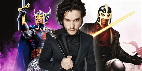 Black Knight's MCU Future Gets Troubling Update From Kit Harington