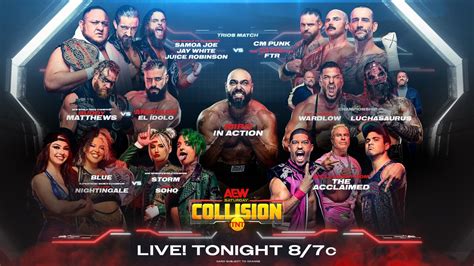 AEW Collision Results (6/17/23): CM Punk Returns