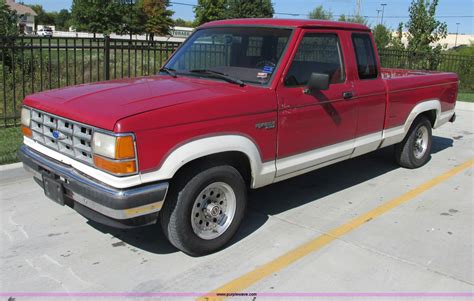 1990 Ford Ranger XLT SuperCab pickup truck in Harrisonville, MO | Item F5317 sold | Purple Wave