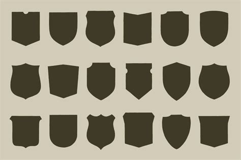 Shield Badge Shapes | Знаки