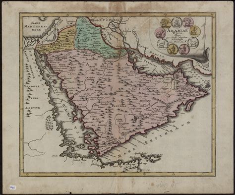 International History Blog: Vintage Maps of the Arabian Peninsula