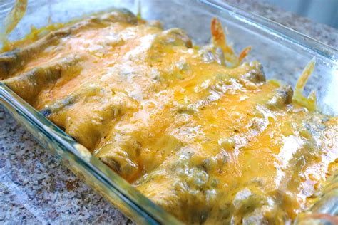 Blue Corn Green Chile Chicken Enchiladas - New Mexican Foodie