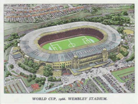 Wembley Stadium, London. The stadium used for the 1966 World Cup Final. | 1966 world cup, 1966 ...