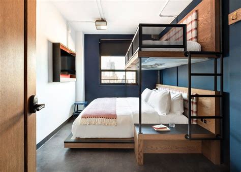 Why Boutique Hotels Are Jumping on the Bunk Bed Trend | Small hotel room, Hotel room interior ...