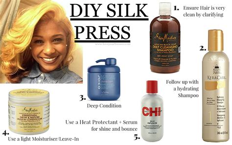 HOW TO ACHIEVE THE PERFECT DIY SILK PRESS | Silk press natural hair ...