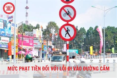 Lỗi đi vào đường cấm năm 2023 phạt bao nhiêu tiền?