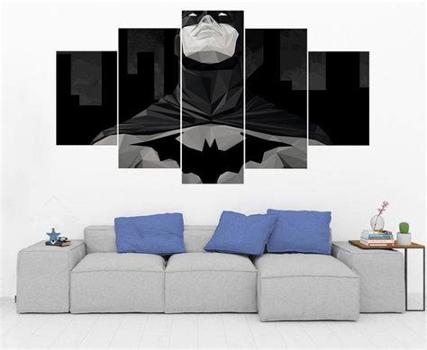 Batman 12 – Dc 5 Panel Canvas Art Wall Decor – Canvas Storm