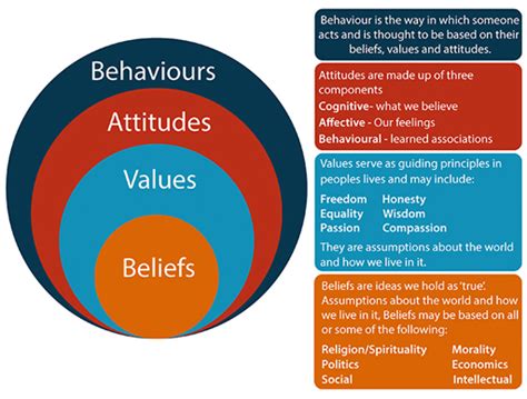 Beliefs And Values Examples