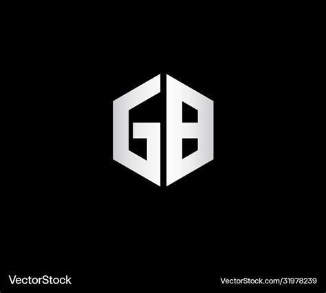 Gb logo Royalty Free Vector Image - VectorStock