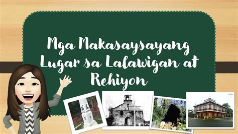 Mga Makasaysayang Lugar sa Lalawigan at Rehiyon 3 - YouTube