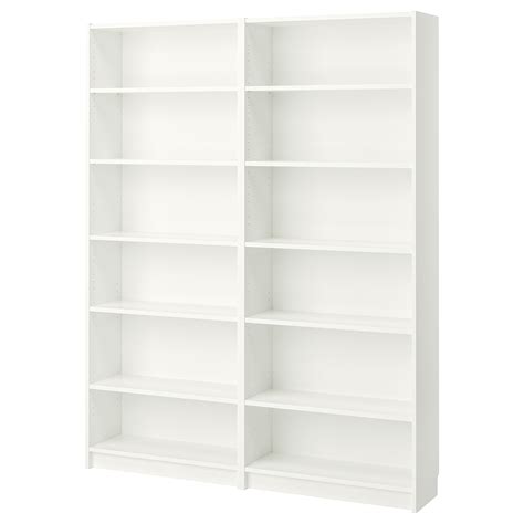 BILLY bookcase, white, 160x28x202 cm - IKEA