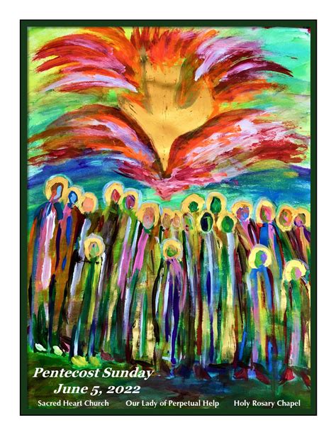 Pentecost Sunday, June 5, 2022: Art, Column on John 20:19-23 | Broken But Not Divided