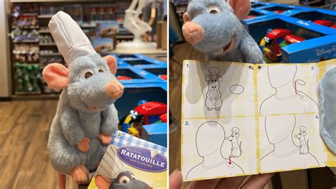 PHOTOS: NEW “Ratatouille” Chef Remy Shoulder Plush Arrives at ...