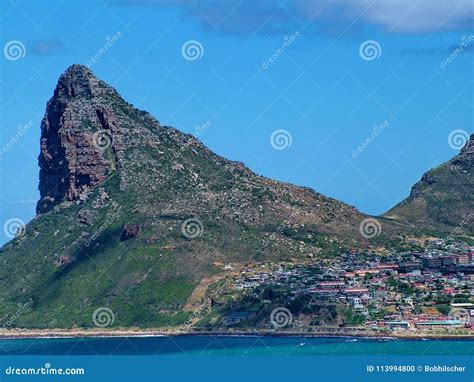 The Sentinel a Peak at the Mouth of Hout Bay Stock Photo - Image of horizontal, cape: 113994800