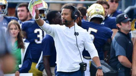 Marcus Freeman, Notre Dame Open 2022 Season At Ohio State - Sports ...