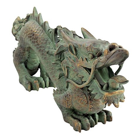 Chinese Dragon Statue by Design Toscano