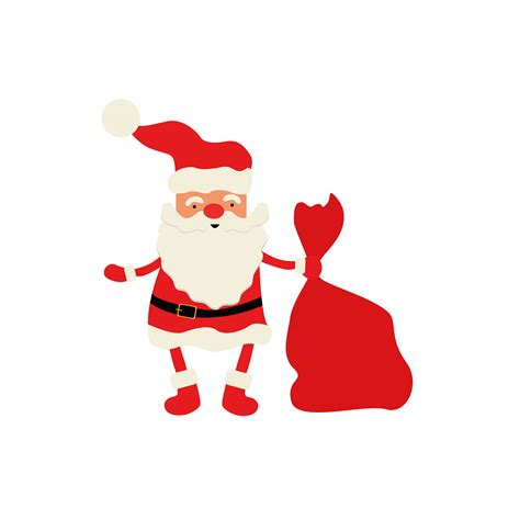 Santa Claus stickers for Christmas on Behance