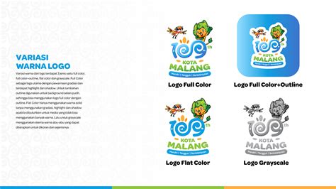 Logo 109th Kota Malang Unselected on Behance