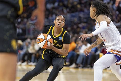 How rookie Zia Cooke has embraced the moment with the Sparks - Los ...