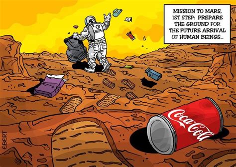 Humanity in 2021 | Mission to mars, Mission, Cartoon illustration