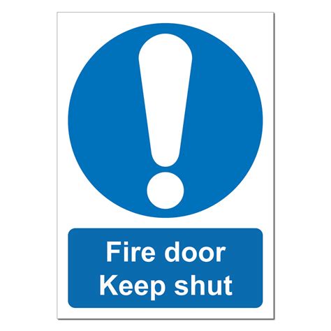 Fire Door Keep Shut Sign | SG World