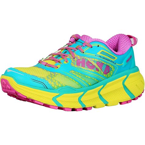 HOKA ONE ONE - Hoka One Women's Challenger Atr 2 Aqua/Fushia Ankle-High ...