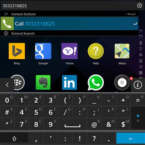 Keyboard on call screen dial pad - BlackBerry Forums at CrackBerry.com