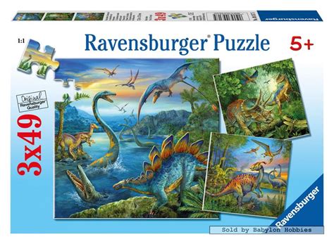 49 pcs jigsaw puzzle: Dino (Dinosaurs) (Ravensburger 093175)