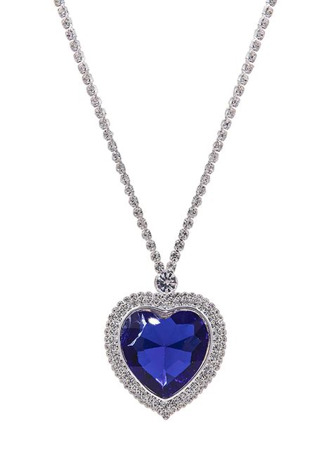 Heart of the Ocean Purple Necklace