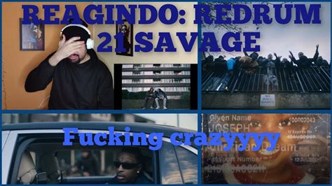 REAGINDO: REDRUM - 21 SAVAGE | REACT/REACTION - YouTube