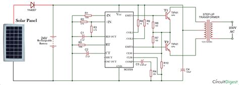 How to make Solar Inverter Circuit