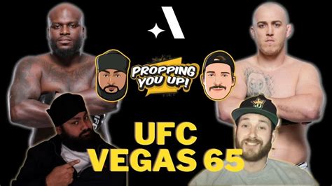 Propping You Up: UFC Vegas 65 Predictions and Props - The AllStar