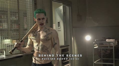 Jared Leto as The Joker ~ Behind-The-Scenes - Suicide Squad Photo ...