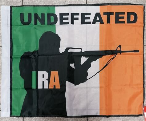 Irish Republican Army Undefeated flag. – Price Busters Ballina