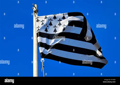 France flag brittany hi-res stock photography and images - Alamy