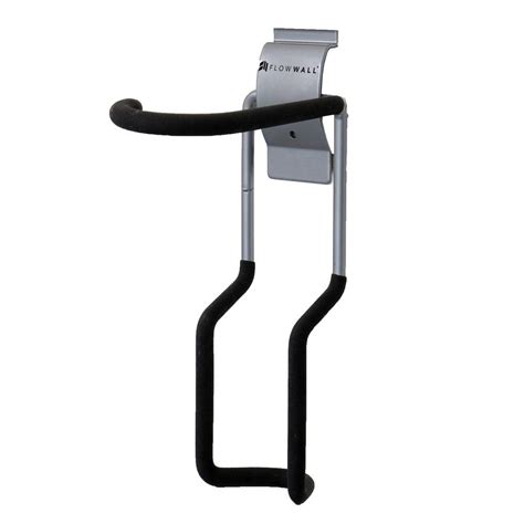 Flow Wall Silver Vertical Bike Hook-FSH-010-1 - The Home Depot