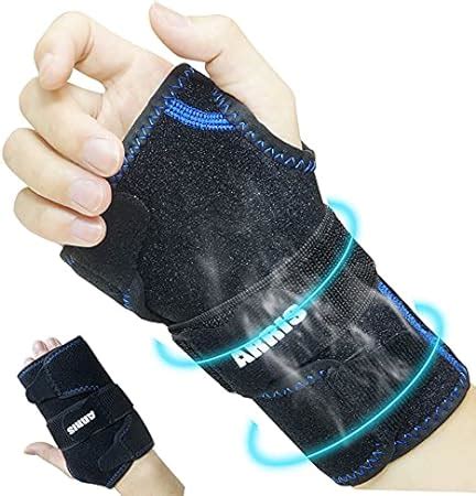 Amazon.com: Wrist Ice Pack Wrap - Hand Support Brace with Reusable Gel Pack/Hot Cold Therapy for ...