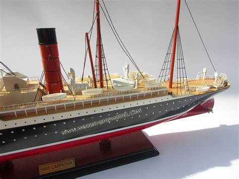 MODEL BOAT RMS CARPATHIA | Rms carpathia, Rms, Wooden ship models