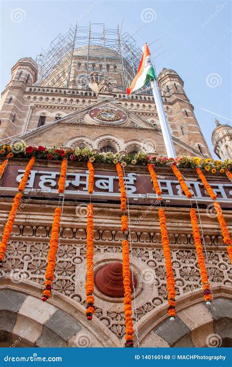 Chhatrapati Shivaji Terminus Railway Station Editorial Stock Photo ...